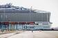 Le «MSC World Europa» a été construit par les Chantiers de l'Atlantique, à Saint-Nazaire (Loire-Atlantique). Ici, dans le port de Barcelone.